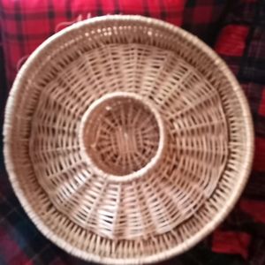 Wicker round Great piece for entertaining